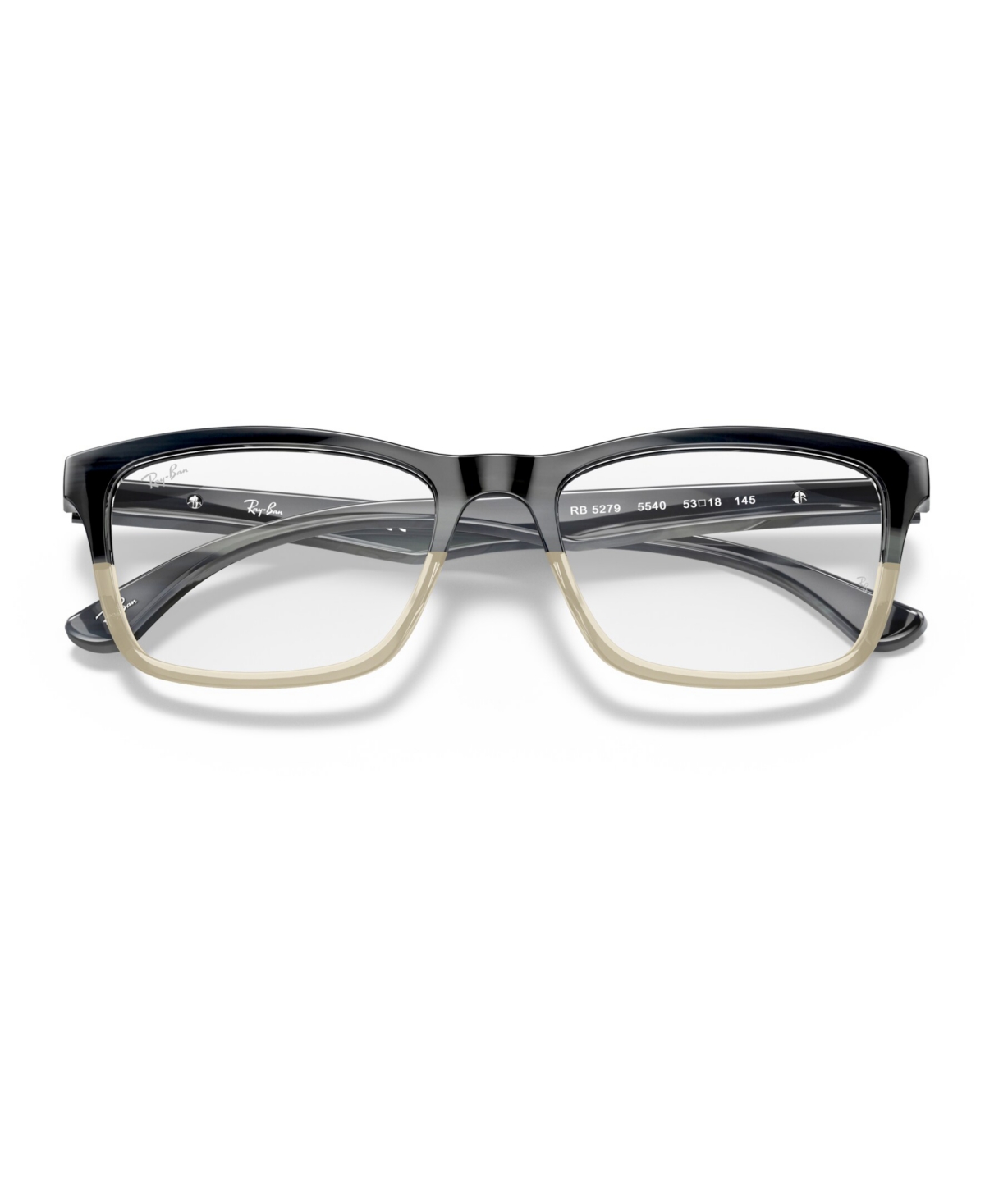Ray Ban Unisex Eyeglasses, Rb5279 In Gray Horn