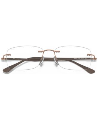 RX8725 Unisex Rectangle Eyeglasses
