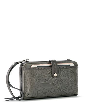 The Sak Iris Leather Smartphone Convertible Crossbody Wallet Macy s