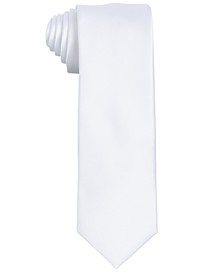 Men's Satin Solid Extra Long Tie
