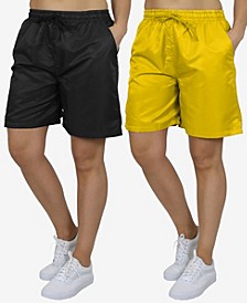 Women's Active Workout Training Shorts - Pack of 2