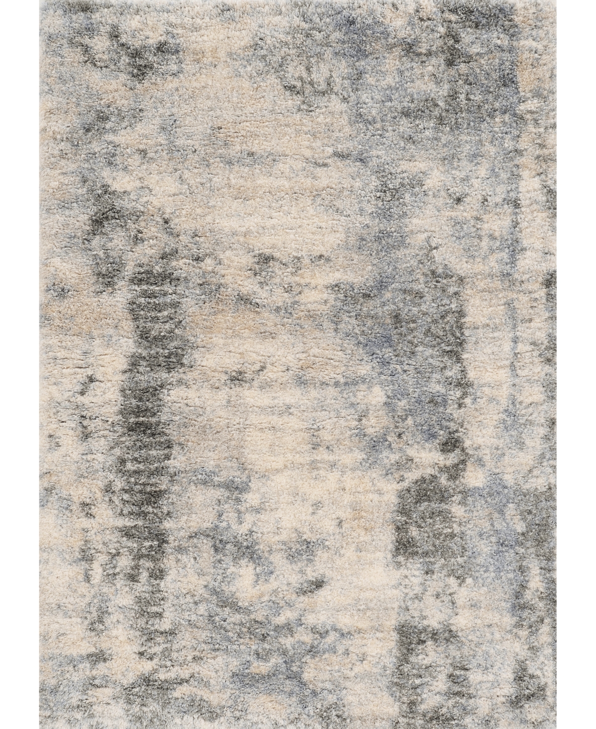 Kas Merino 6704 8'10in x 13' Area Rug - Ivory, Blue