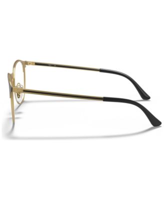 RB6375 OPTICS Unisex Round Eyeglasses
