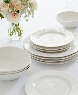 Sophie Conran White 16 Pc. Dinnerware Set, Service for 4, Exclusively at Macy’s