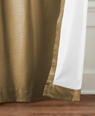 Versailles Faux Silk Blackout Window Curtain