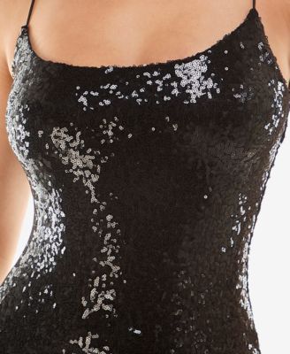 B Darlin Juniors' Sequined Bodycon Dress & Reviews - Dresses - Juniors ...