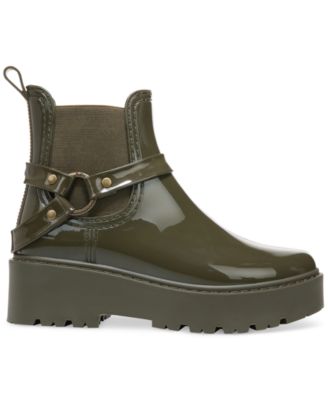 Zodiac Women's Carter Lug Sole Buckle Chelsea Rain Booties - Macy's