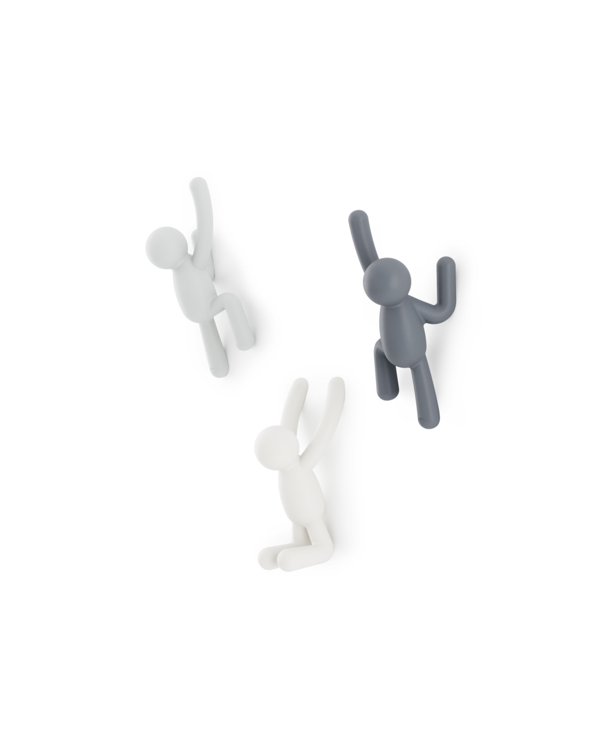 Umbra Buddy Wall Hooks, Set Of 3 In Assorted Color