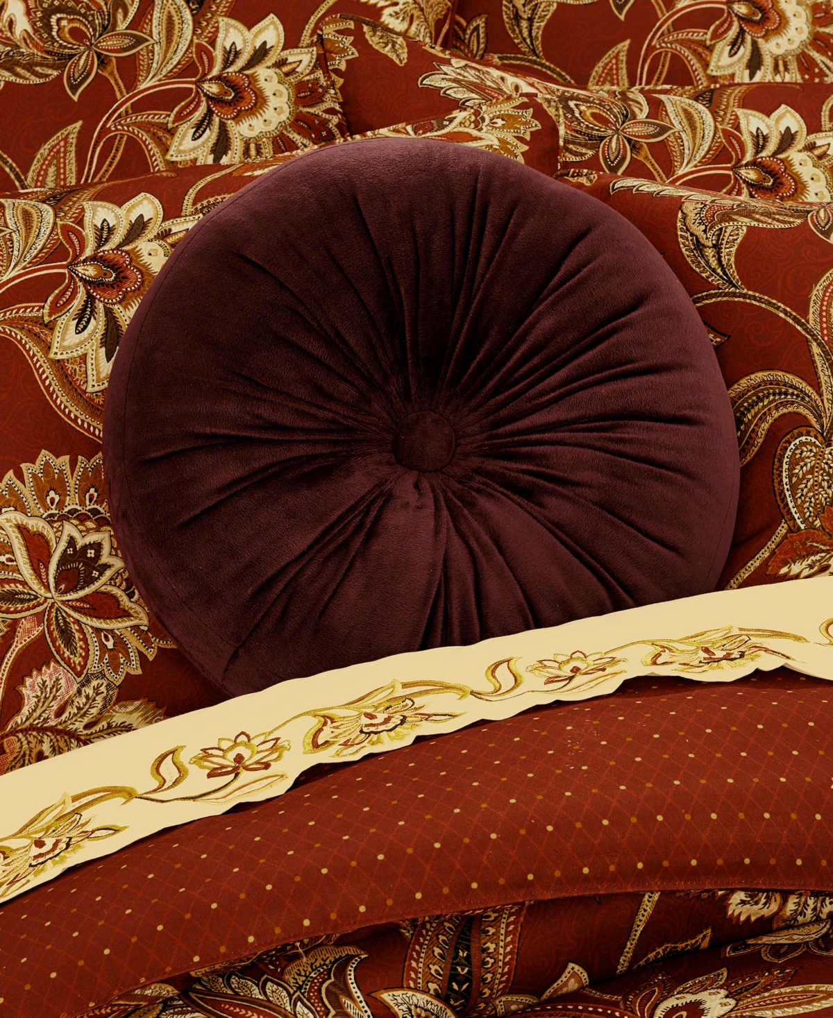 Closeout! Royal Court Montecito Tufted Pillow, 15