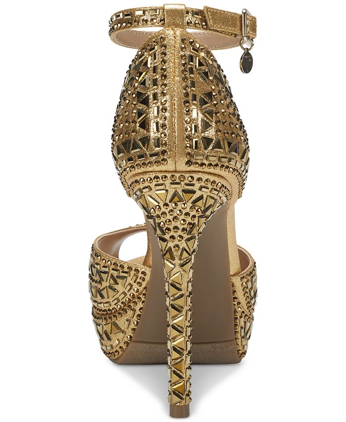 Thalia Sodi Women's Chace Embellished Platform Pumps Macy's