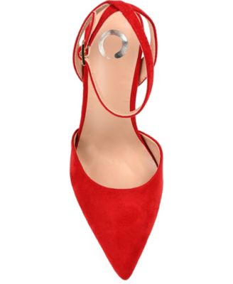 Women's Tyyra Ankle Strap Block Heel Pumps