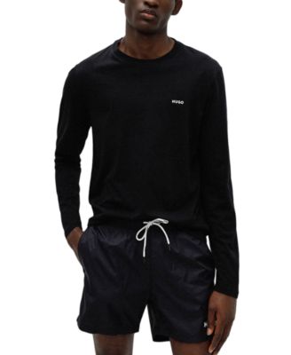 HUGO - Men's Derol Logo Graphic Long-Sleeve T-Shirt