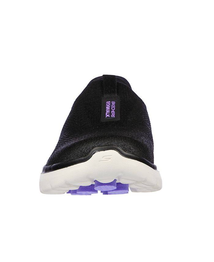 Space Blue Galaxy Women's Slip On Sneakers