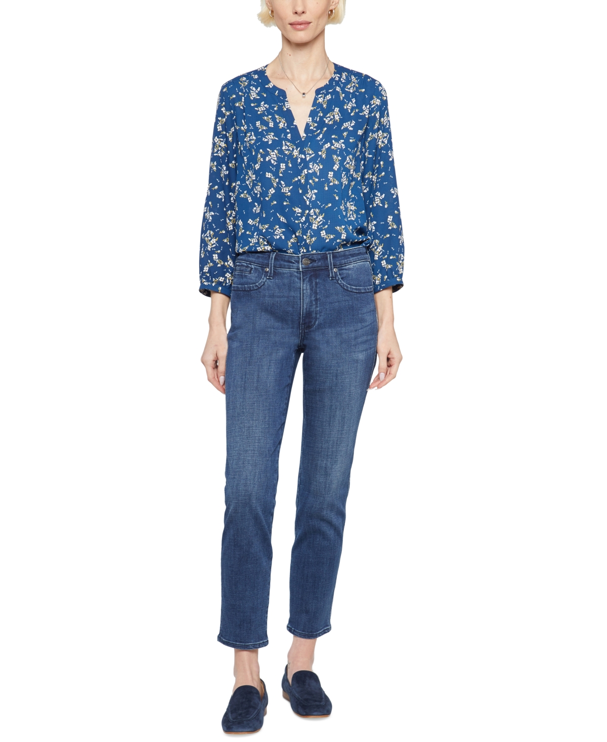 Nydj Stella High Waist Ankle Tapered Jeans In Rendezvous