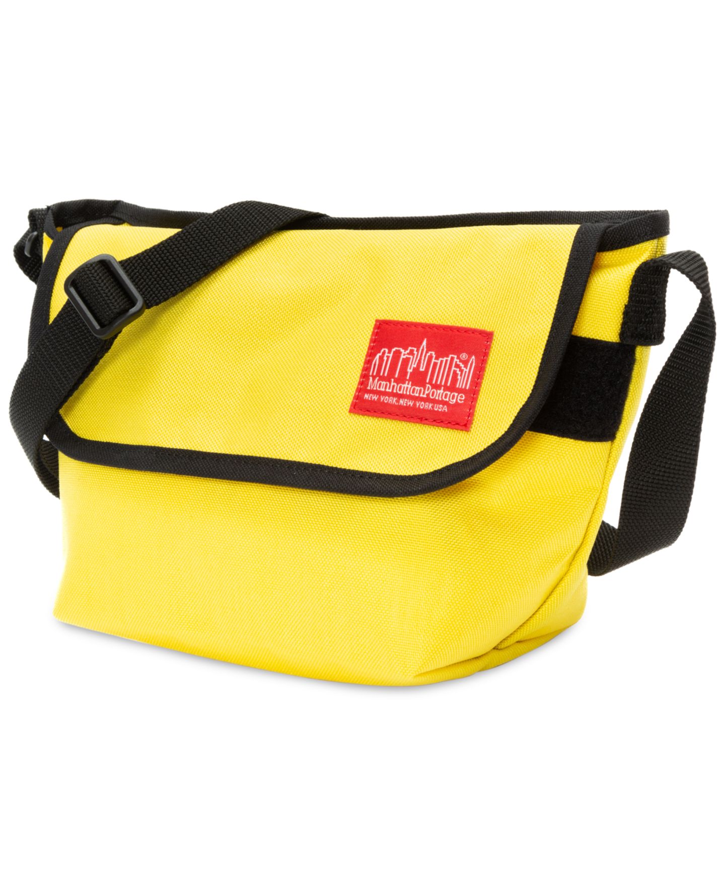 Женская сумка Manhattan Portage Nylon Messenger, цвет: Жёлтый — фото 3