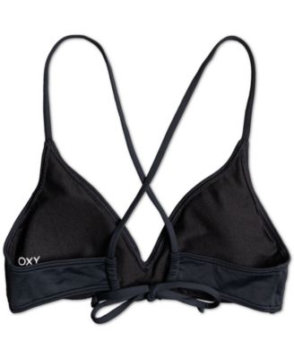 Juniors' Beach Classics Athletic Triangle Bikini Top