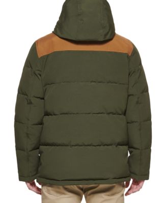 Levi’s&reg; Men's Quilted Four Pocket Parka Hoody Jacket