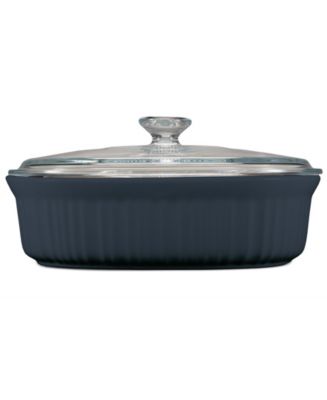 Corningware French Navy 2.5-Qt. Baker - Macy's