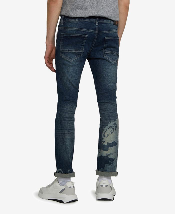 Ecko Unltd Men's Skinny Fit Rhino Wrap Stretch Jeans - Macy's