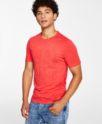 GUESS - Men's Safford Crewneck Logo-Graphic T-Shirt