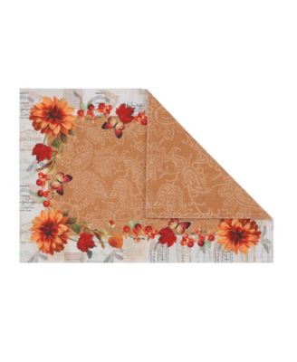 Fall in Love Set of 4 Placemats, 13" x 19"