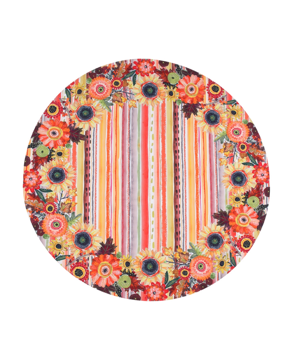 Laural Home Harvest Snippets Tablecloth