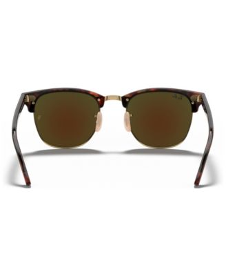 Unisex Sunglasses, RB3016 CLUBMASTER MINERAL FLASH LENSES