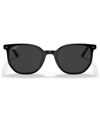 Unisex Elliot 54 Polarized Low Bridge Fit Sunglasses, RB2197F54-P
