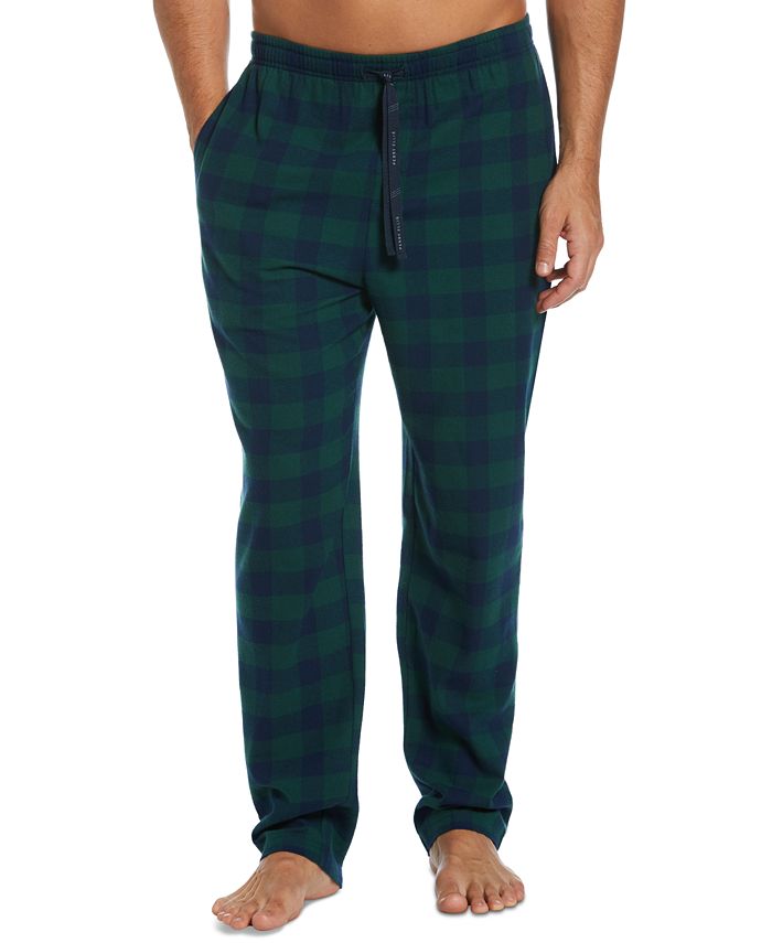 Perry Ellis Portfolio Men's Buffalo Plaid Flannel Pajama Pants - Macy's