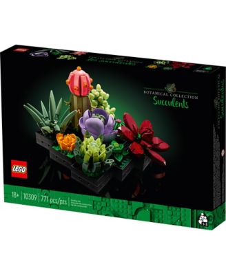 Icons 10309 Succulents Botanical House Plants Adult Toy Building Set
