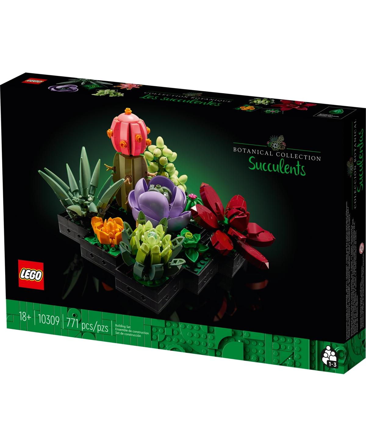 Shop Lego Icons 10309 Succulents Botanical House Plants Adult Toy Building Set In No Color