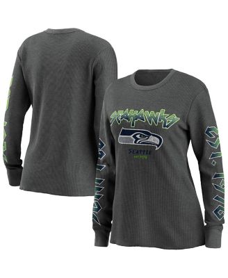 Seattle Seahawks WEAR by Erin Andrews Women's Full-Zip Hoodie - Heathered  Gray