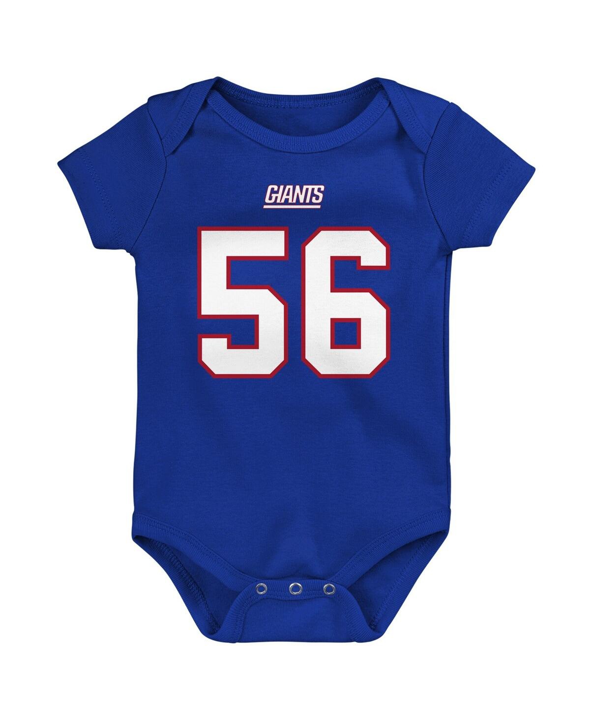 Shop Mitchell & Ness Infant Boys And Girls Mitchell And Ness Lawrence Taylor Royal New York Giants Mainliner Retired Play