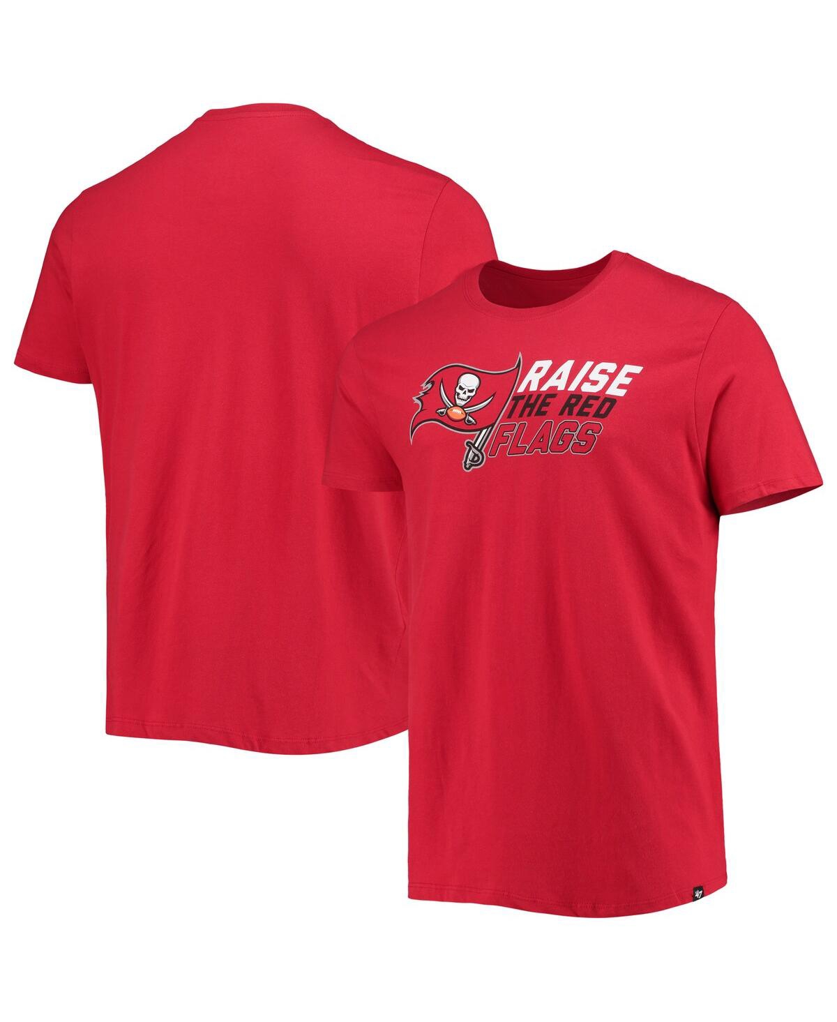 47 Brand Men's ' Red Tampa Bay Buccaneers Local T-shirt