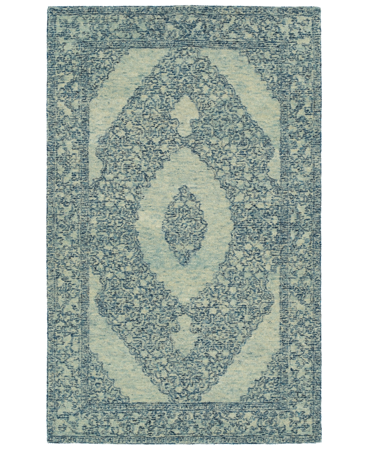 Kaleen Effete EFE97 5'6in x 8'6in Area Rug - Navy