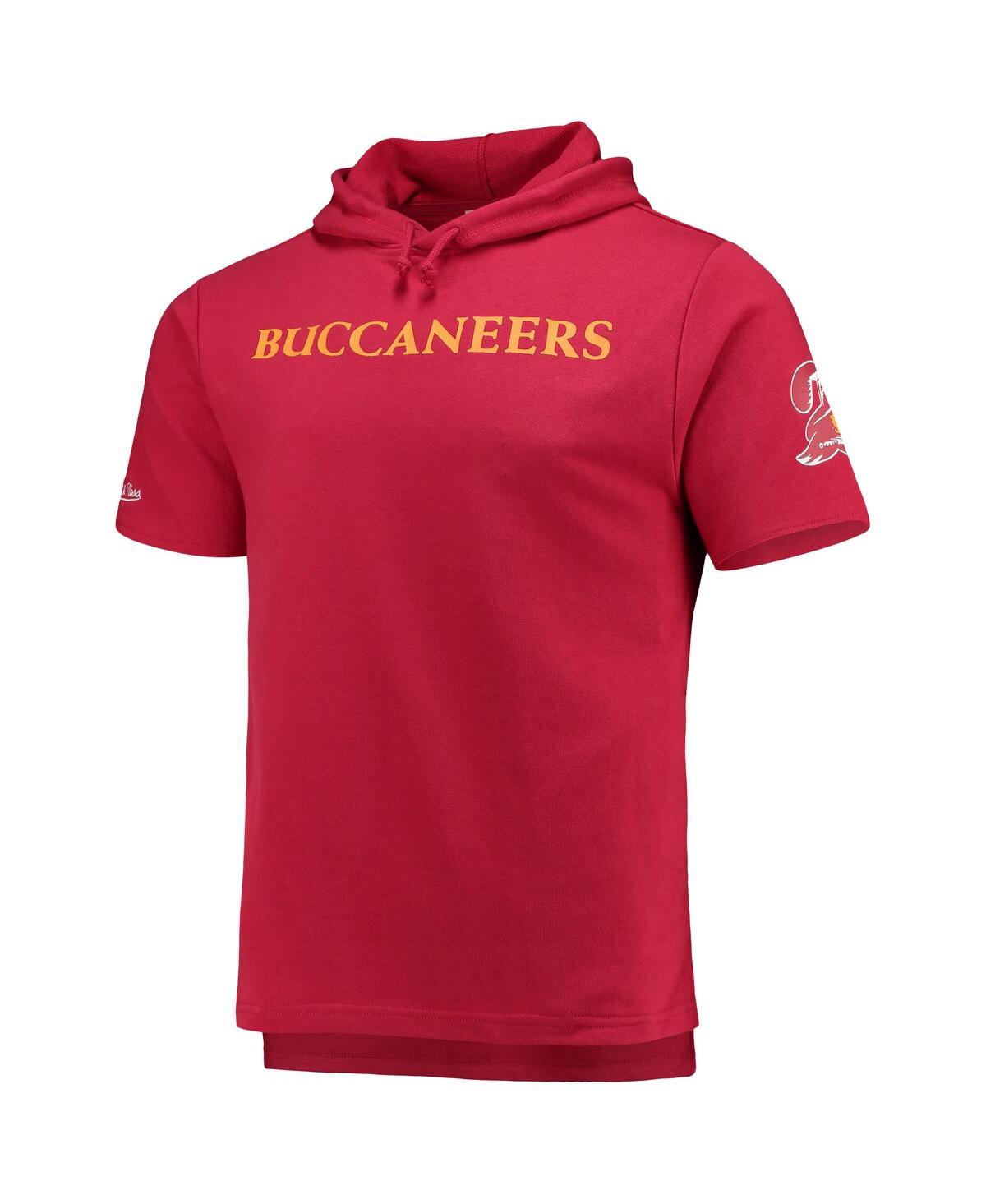 Mitchell & Ness Men's  Red Tampa Bay Buccaneers Game Day Hoodie T-shirt In Red