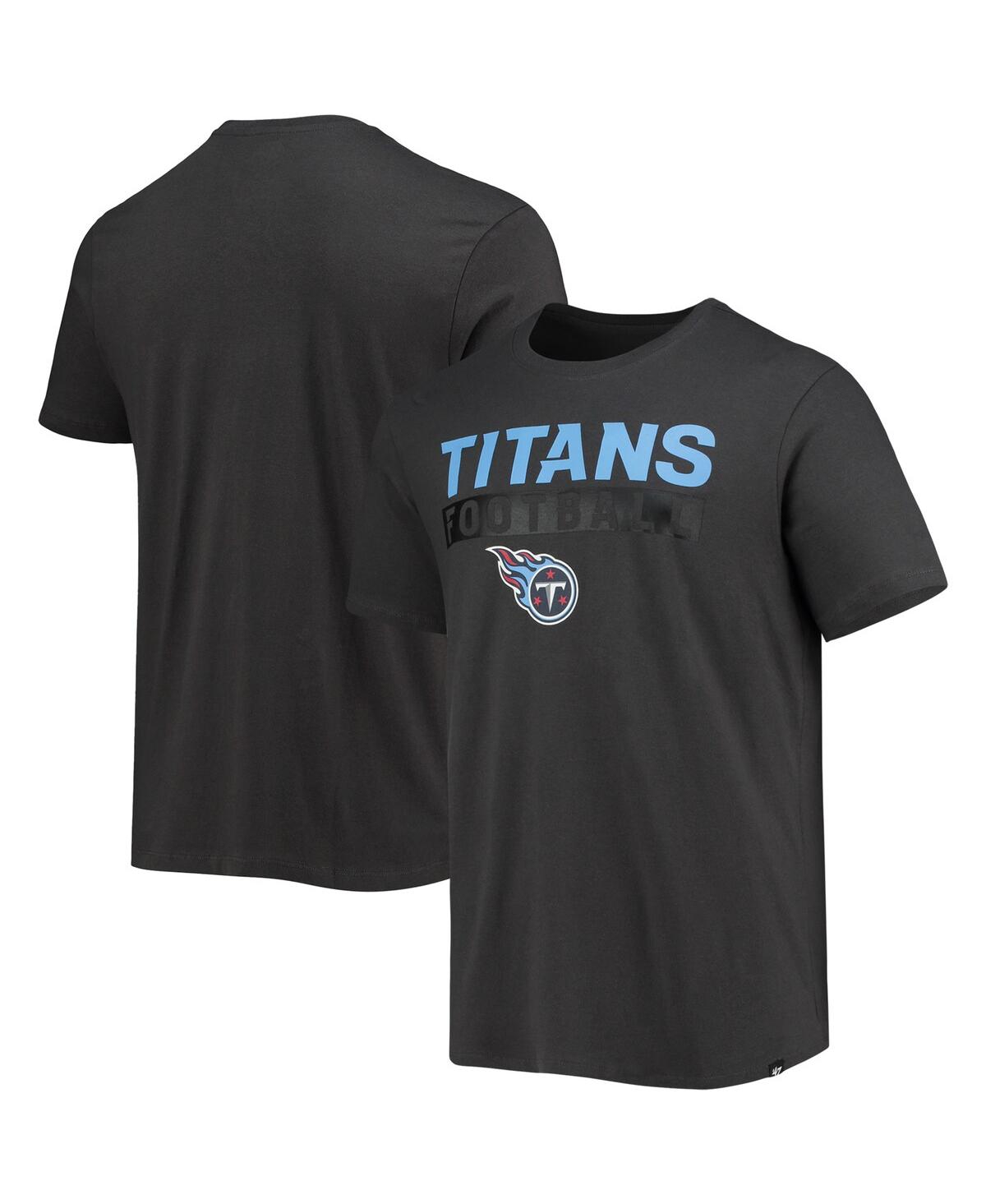 47 Brand Men's '47 Charcoal Las Vegas Raiders Dark Ops Super Rival T-shirt In Charcoal