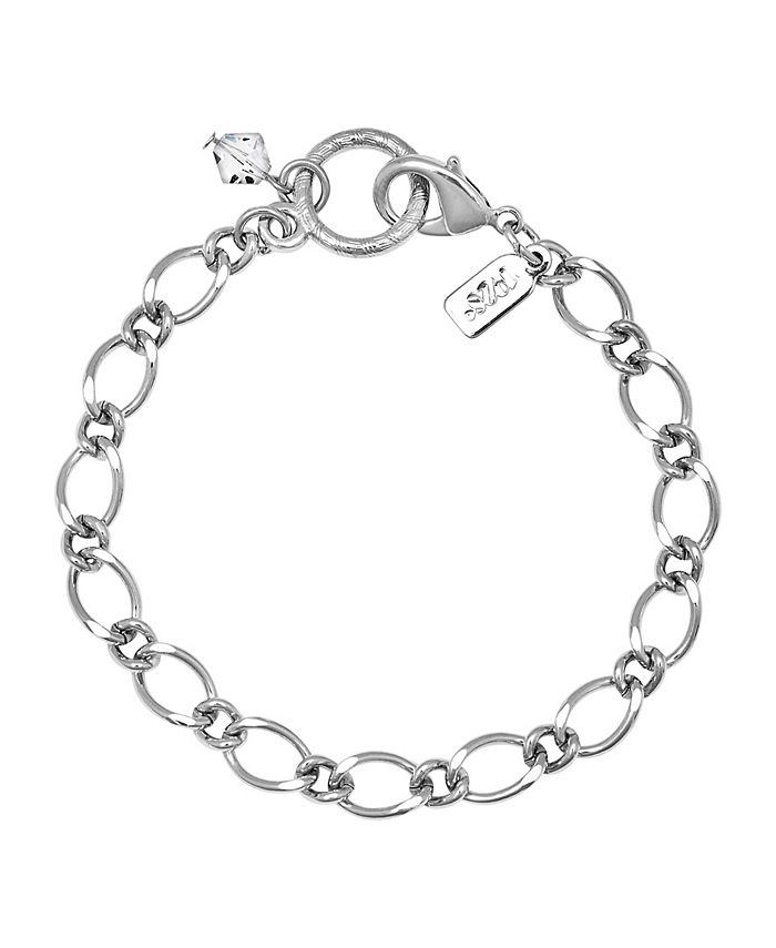 2028 Pewter Charm Holder Bracelet Macy's
