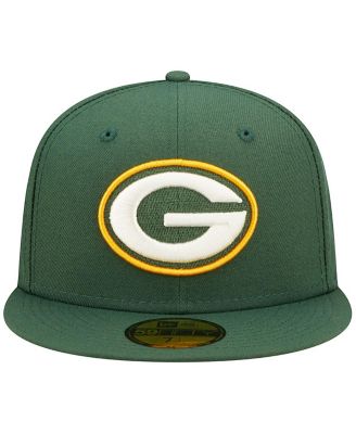 Men's Green Green Bay Packers Super Bowl XXXI Purple Pop Sweat 59FIFTY Fitted Hat