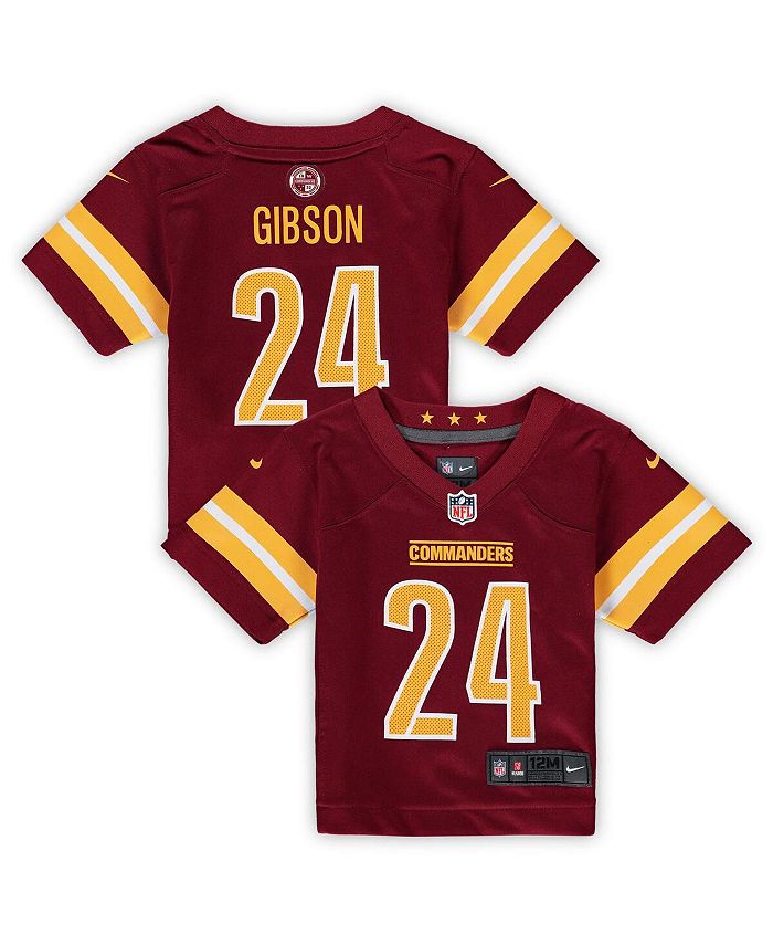 Men's Nike Antonio Gibson Burgundy Washington Football Team Game Player  Jersey