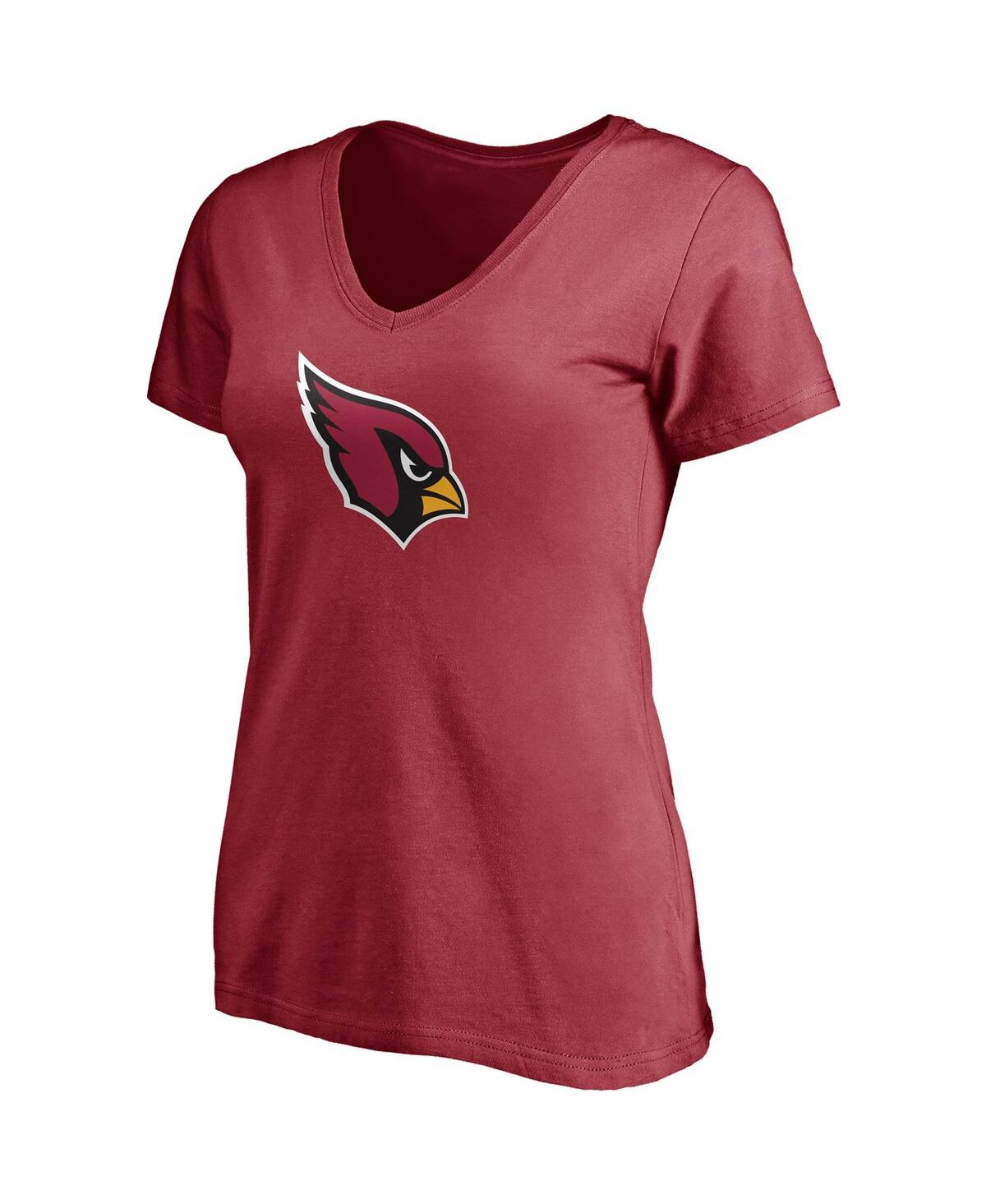 Fanatics Women's Kyler Murray Cardinal Arizona Cardinals Player Icon Name And Number V-neck T-shirt In Cardinal