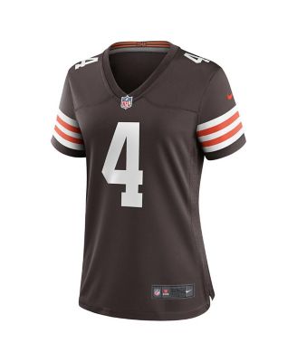 Women's Deshaun Watson Brown Cleveland Browns Game Jersey