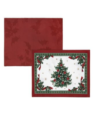 Toy's Delight Engineered Placemat Set of 4 13" x 19"