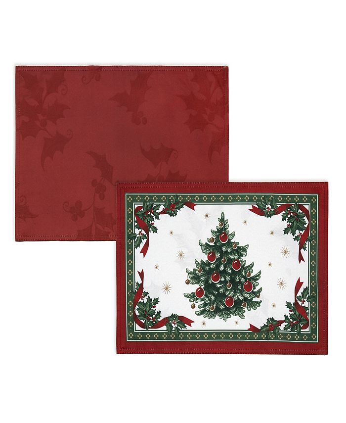 Villeroy & Boch Toy's Delight Fabric Placemats, Set of 4 13" x 19" Macy's