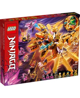 LEGO® Ninjago Lloyd's Golden Ultra Dragon, 989 Pieces Macy's