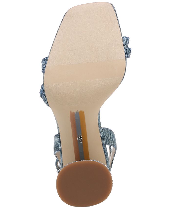 Sam Edelman Women's Kia Beaded Strappy Dress Sandals Macy's