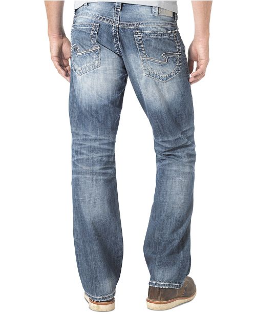Silver Jeans Co. Men's Loose-Fit Straight-Leg Gordie Jeans & Reviews ...