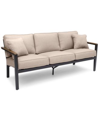 Agio - Stockholm 76" Outdoor Sofa with Outdoor Cushions