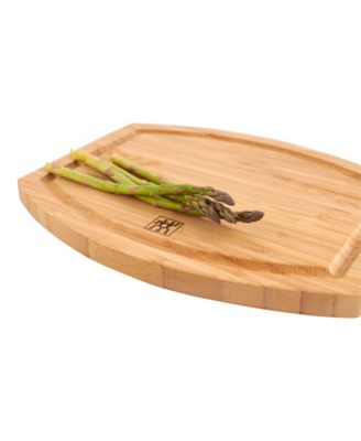 Bamboo Cutting Board, 11.25" x 9.2" x 0.75"