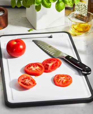 Plastic Cutting Board, 9.75" x 15.25" x 0.5"